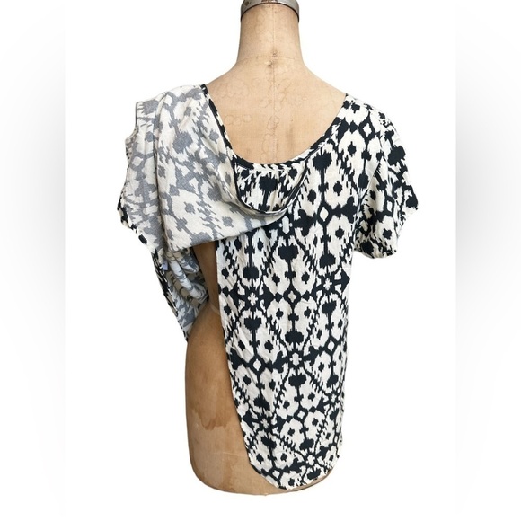 Kavu Bernice top black and cream size large NWT - Picture 5 of 9